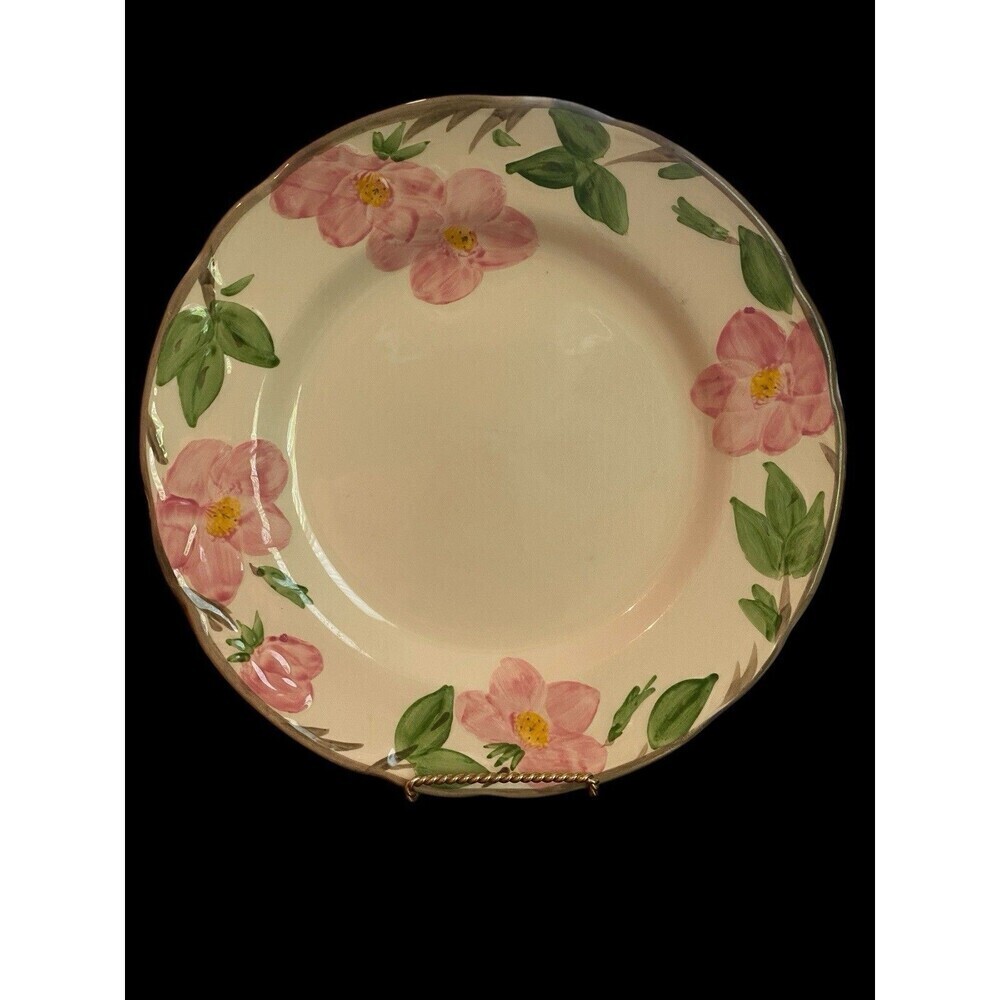 Vintage Franciscan Desert Rose Dinner Plates 10-5/8" England Floral